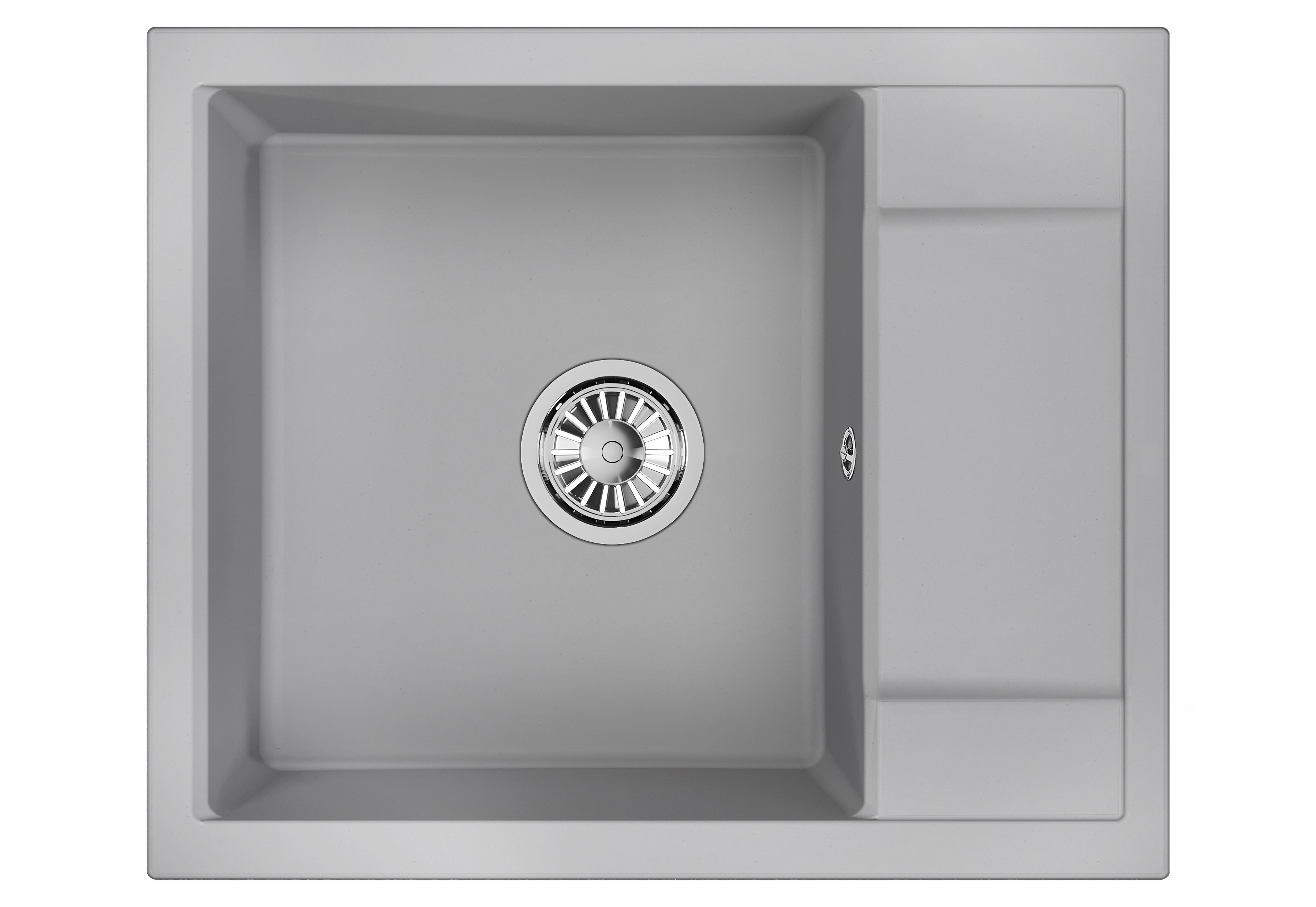 6002, АЛЮМИНИУМ, кухонная мойка, кварц